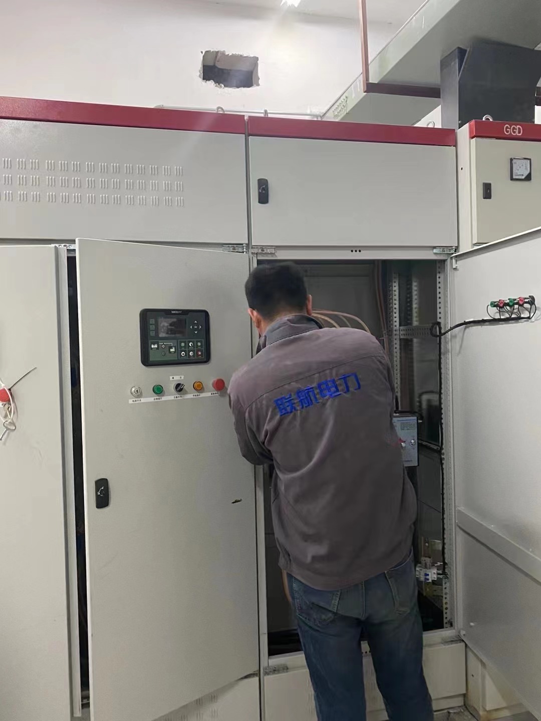 江西上饒國賓府安裝500KW上海乾能